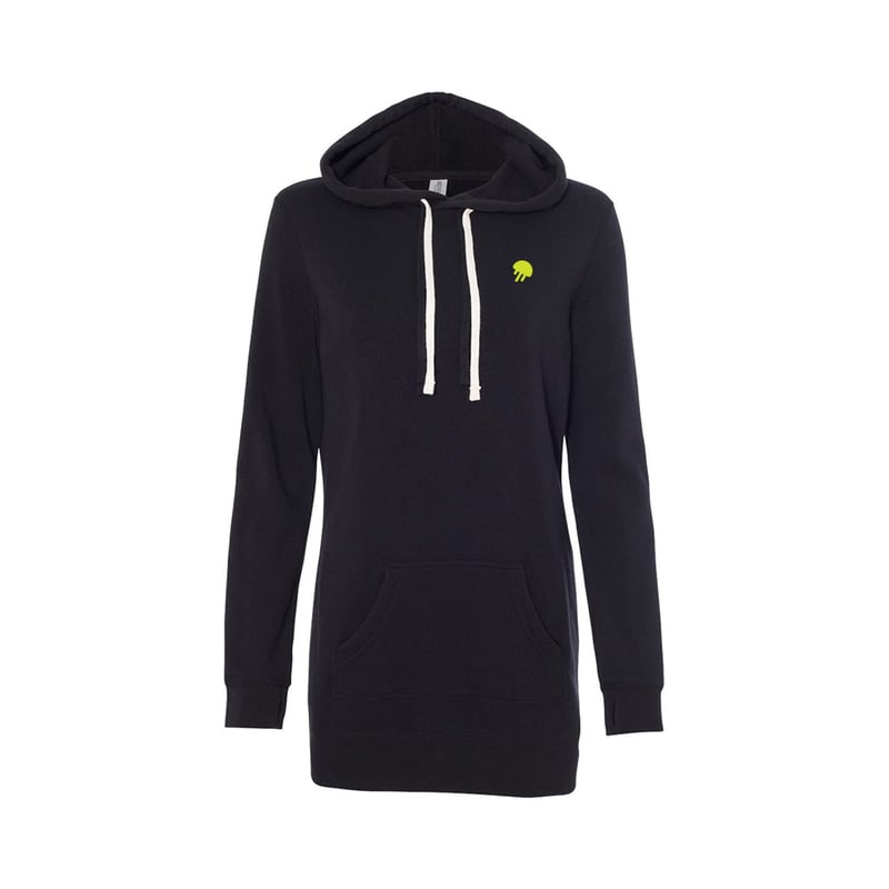 Women's Hooded Sweatshirt Dress - image1