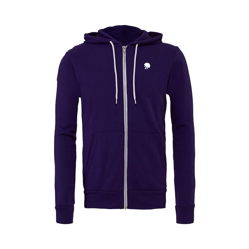 The Perfect Full-Zip Cozy Hoodie | Jelly Sting Purple