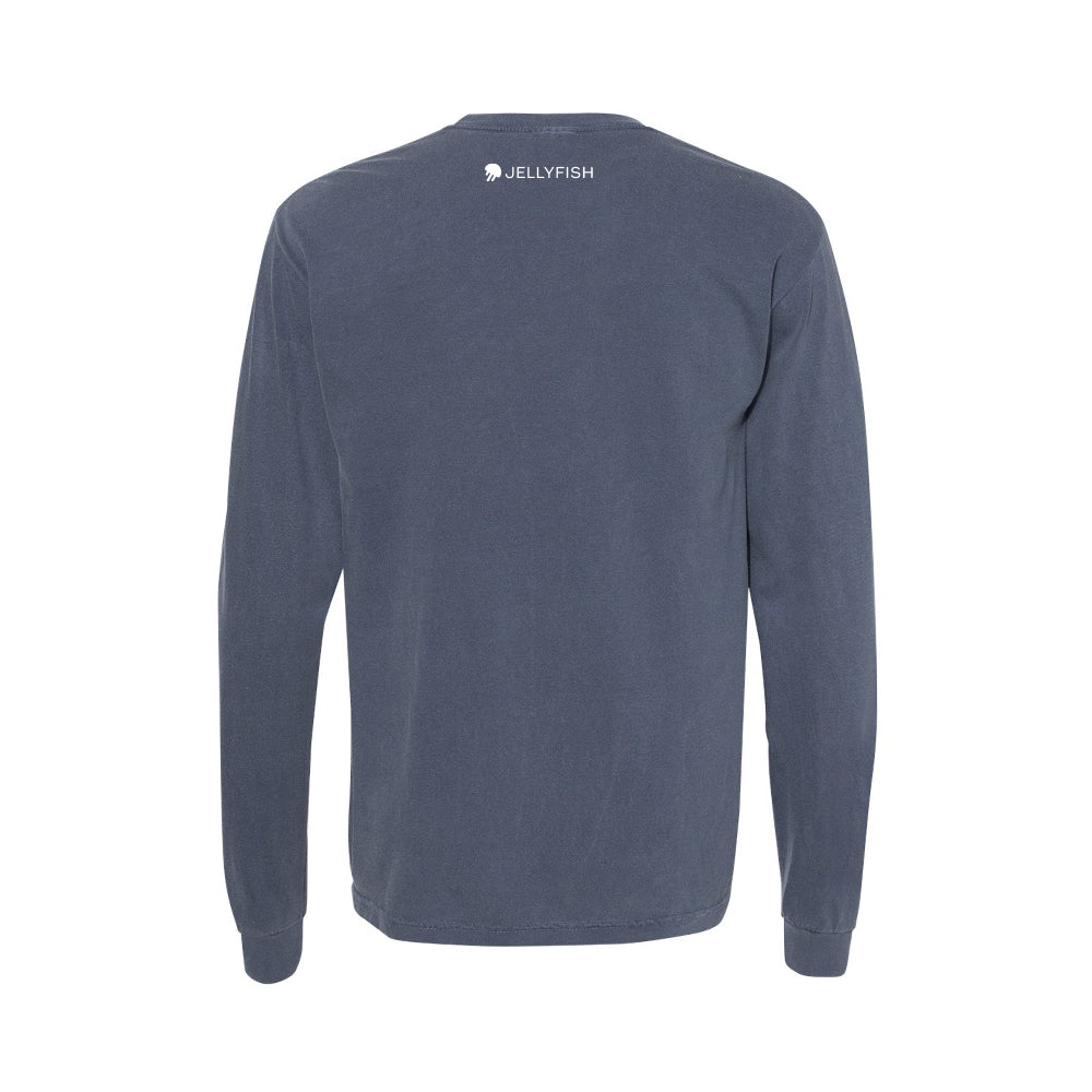 Screw Story Points Long Sleeve Tee (Icy Blue Denim)