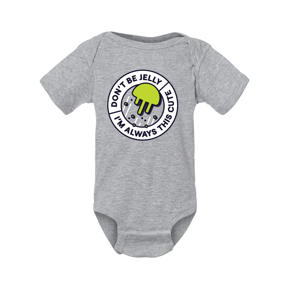 Don't Be Jelly Onesie (Anchor Gray)