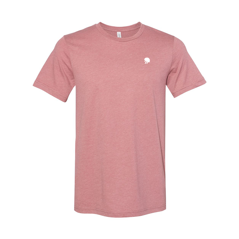 Youth Jellyfish Tee (Heather Reef Rose)