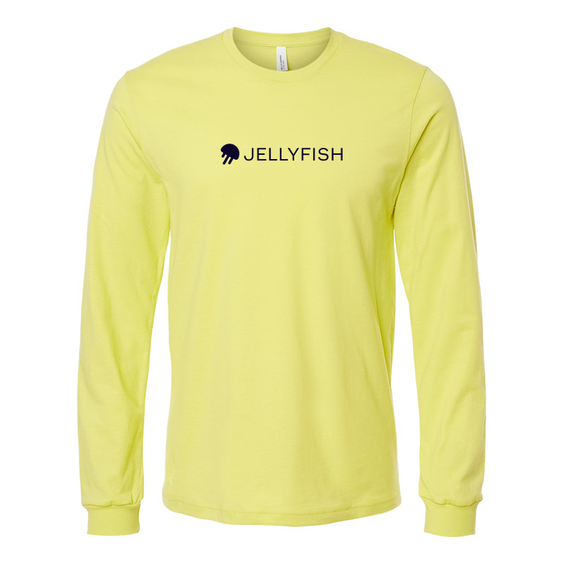 Classic Jellyfish Long Sleeve Tee (Electric Seaweed Green)